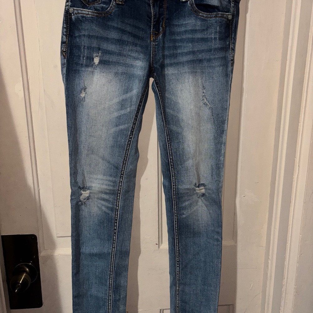 Grace Women's Light Blue Skinny Jeans